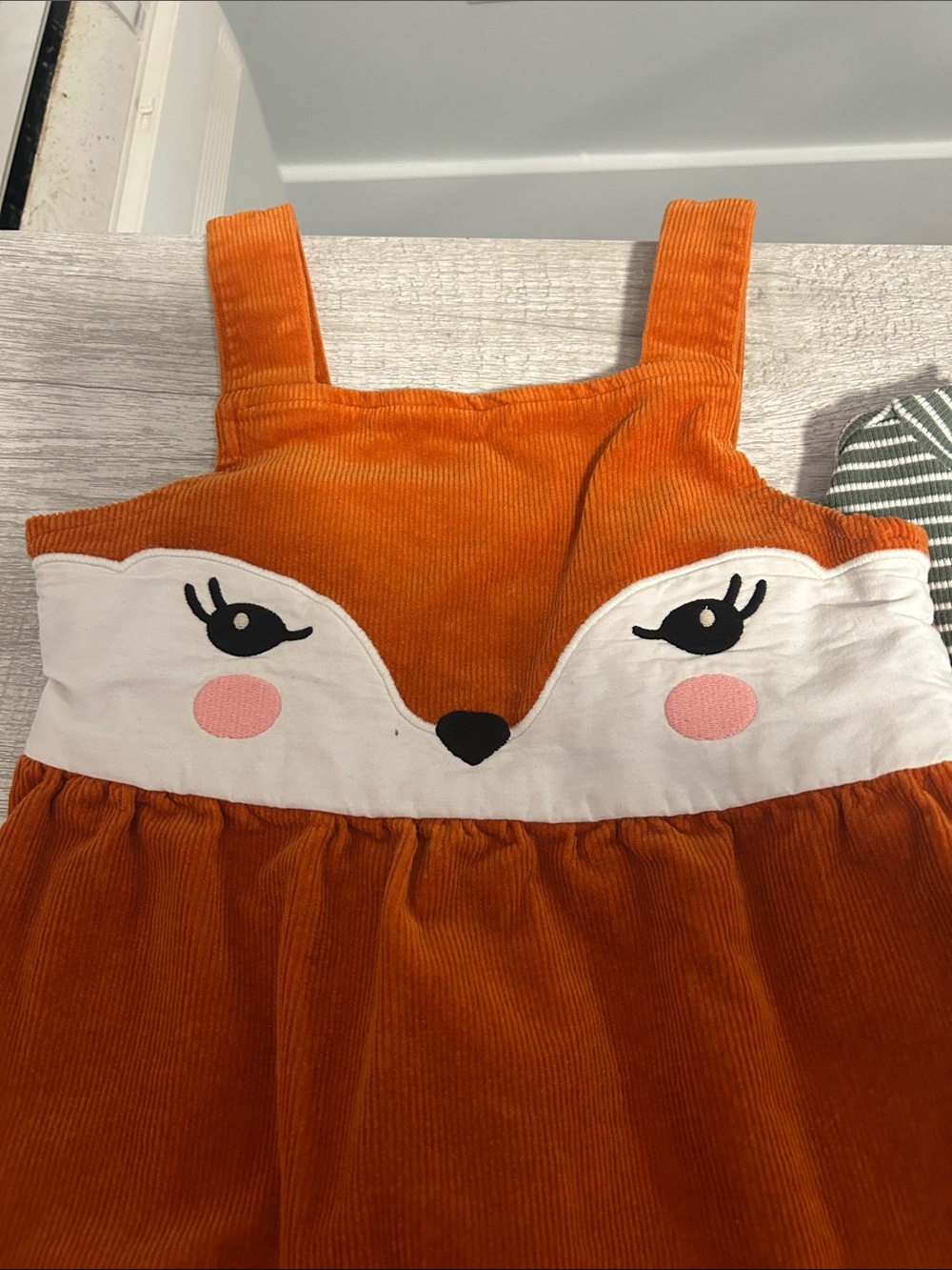Like New Gymboree Sz 6 Fox Corduroy Girls Jumper Bundle Fall Back to School - Picture 6 of 9